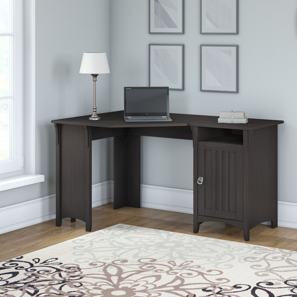 Salinas 55W Corner Desk with Storage. Picture 2