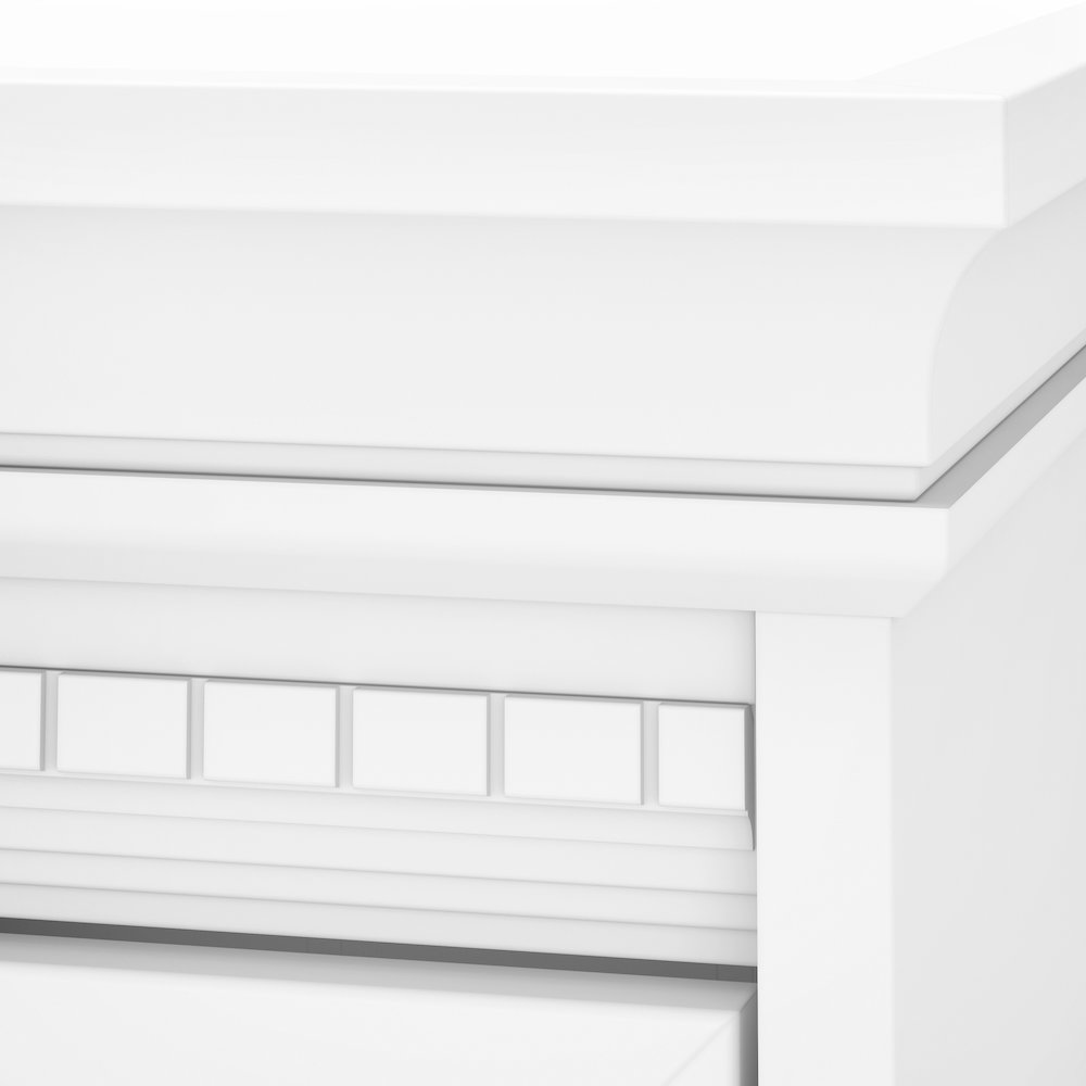 Fairview 60W L Shaped Desk with Hutch, File Cabinet, Bookcase and Storage. Picture 8