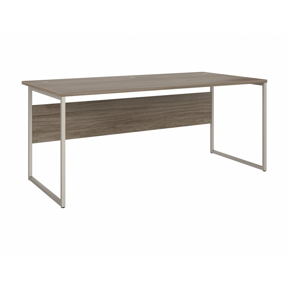 Hybrid 72W x 36D Computer Table Desk with Metal Legs. Picture 1