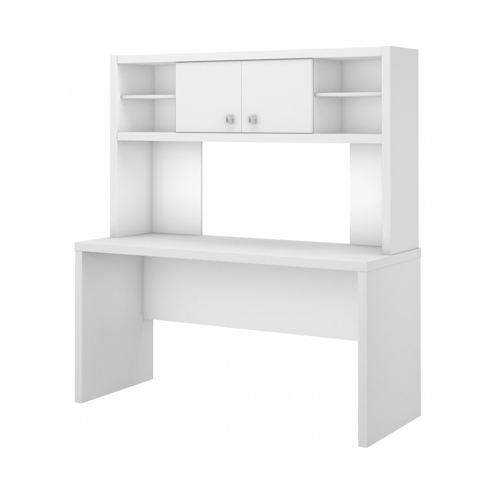 Echo 60W Credenza Desk with Hutch. Picture 1