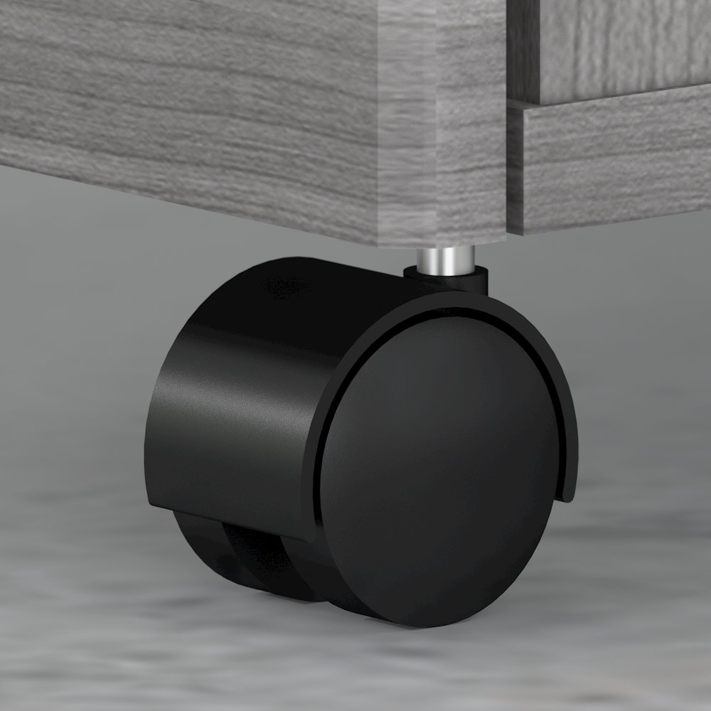 Studio C 72W x 30D L Shaped Desk with Mobile File Cabinet and 42W Return. Picture 7