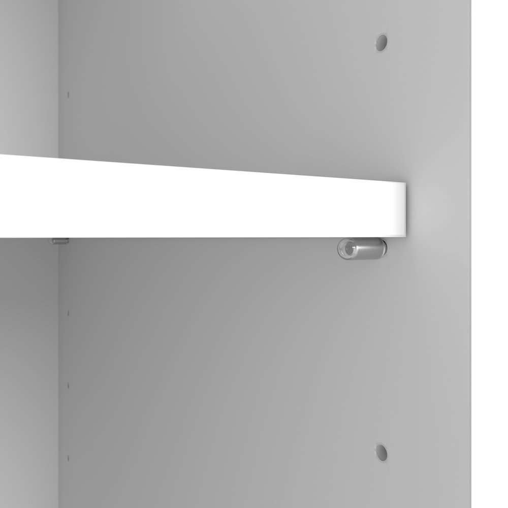 Studio C Low Storage Cabinet with Doors and Shelves. Picture 6