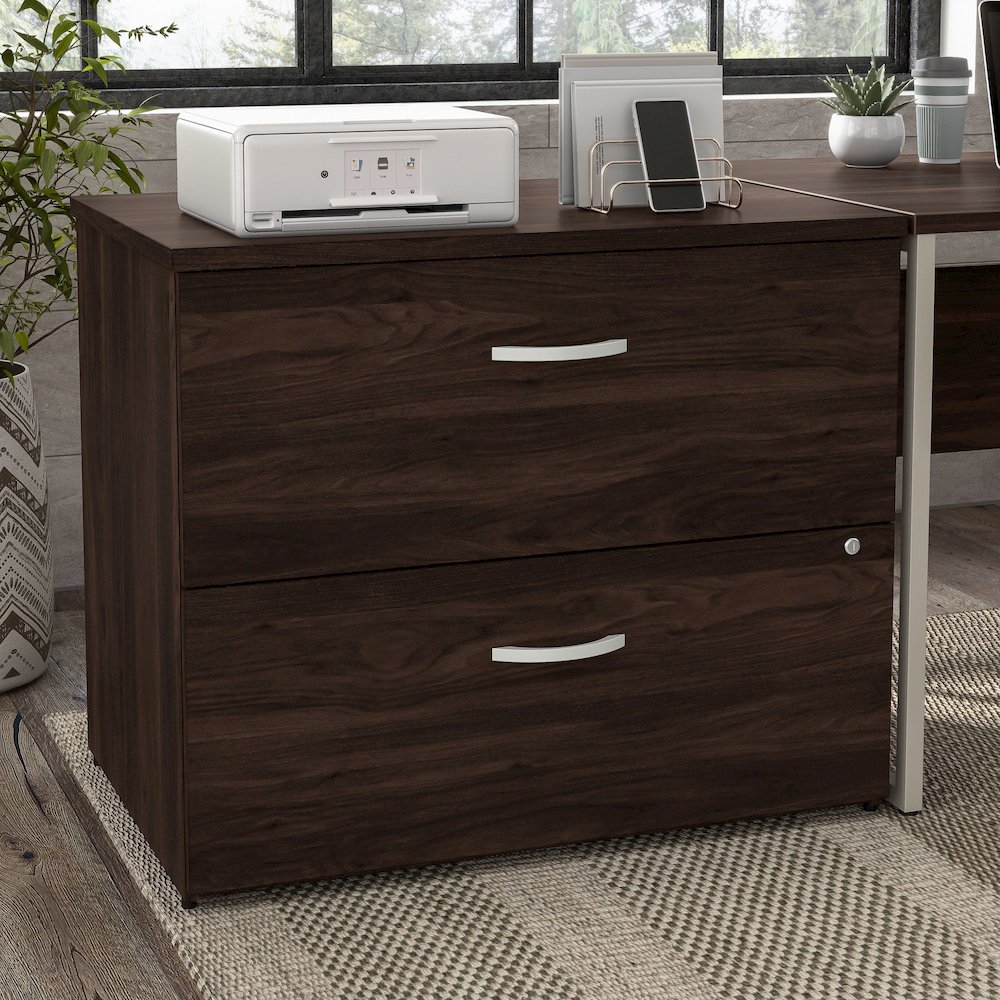 Hybrid 2 Drawer Lateral File Cabinet - Assembled. Picture 2