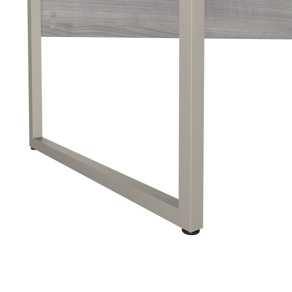 Hybrid 48W x 24D Computer Table Desk with Metal Legs. Picture 5
