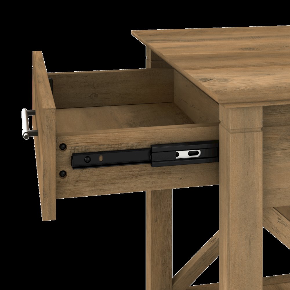 Key West Console Table with Drawers and Shelves. Picture 3