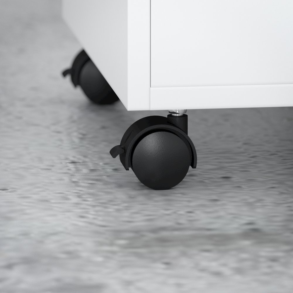 Echo 3 Drawer Mobile File Cabinet. Picture 6