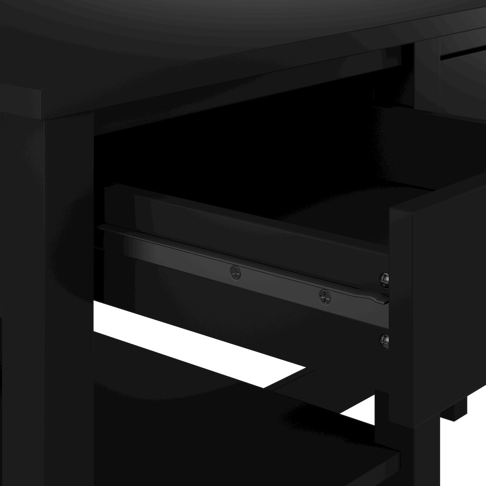 Broadview 60W L Shaped Computer Desk with Storage and Desktop Organizer. Picture 4