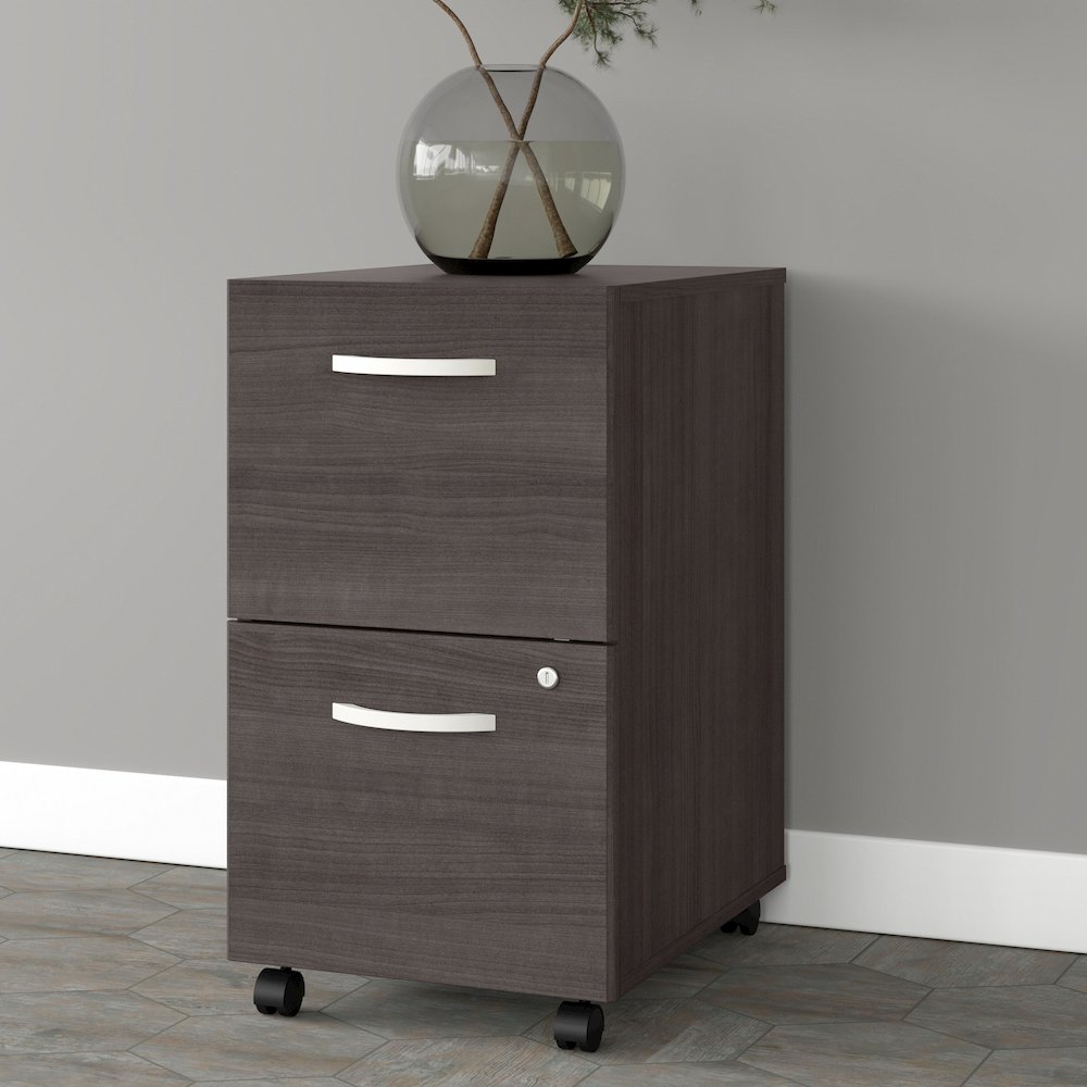 Studio A 2 Drawer Mobile File Cabinet - Assembled. Picture 2