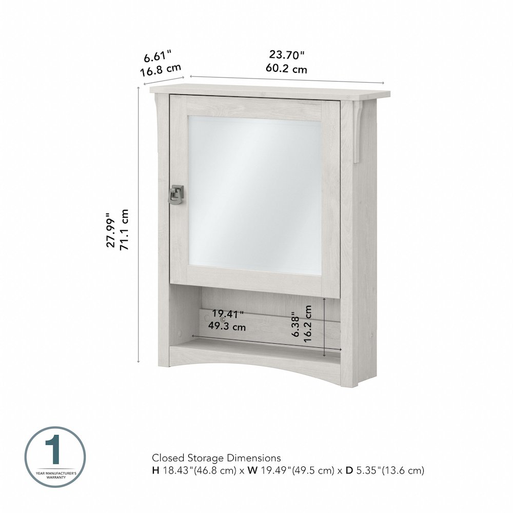 Salinas Bathroom Medicine Cabinet with Mirror. Picture 9