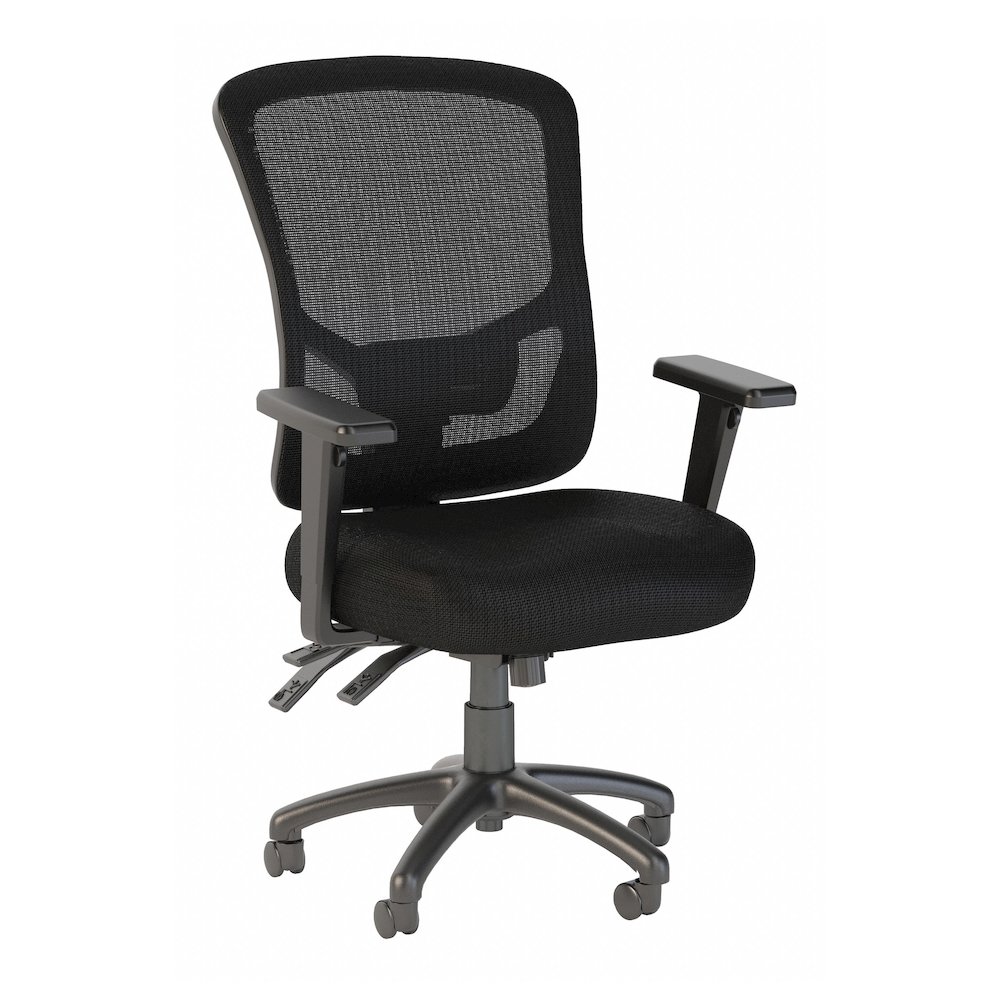 Custom Comfort High Back Multifunction Mesh Executive Office Chair. Picture 1