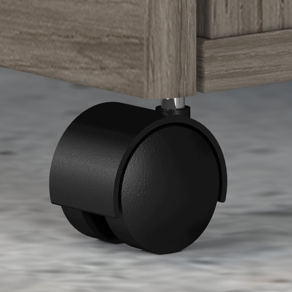 Studio C 60W x 30D Office Desk with Mobile File Cabinet. Picture 7