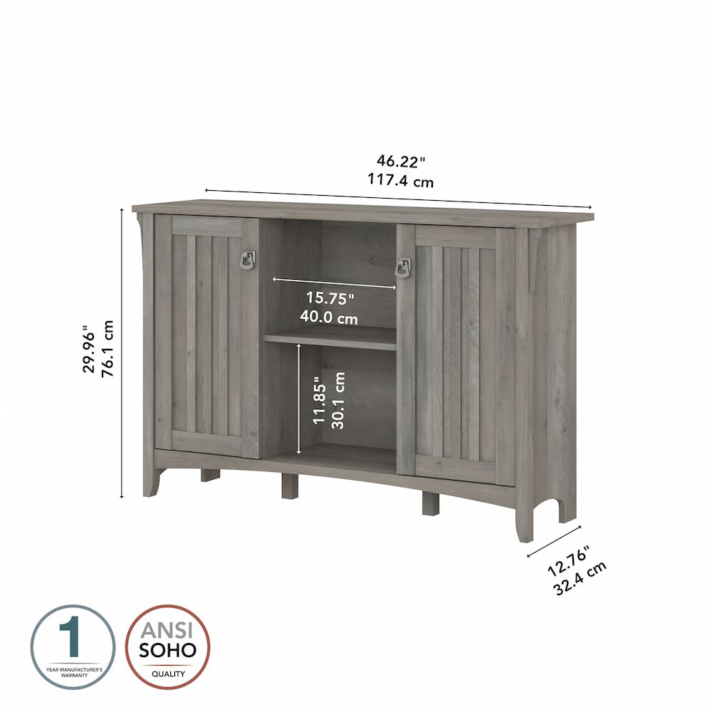 Salinas Accent Storage Cabinet with Doors. Picture 7