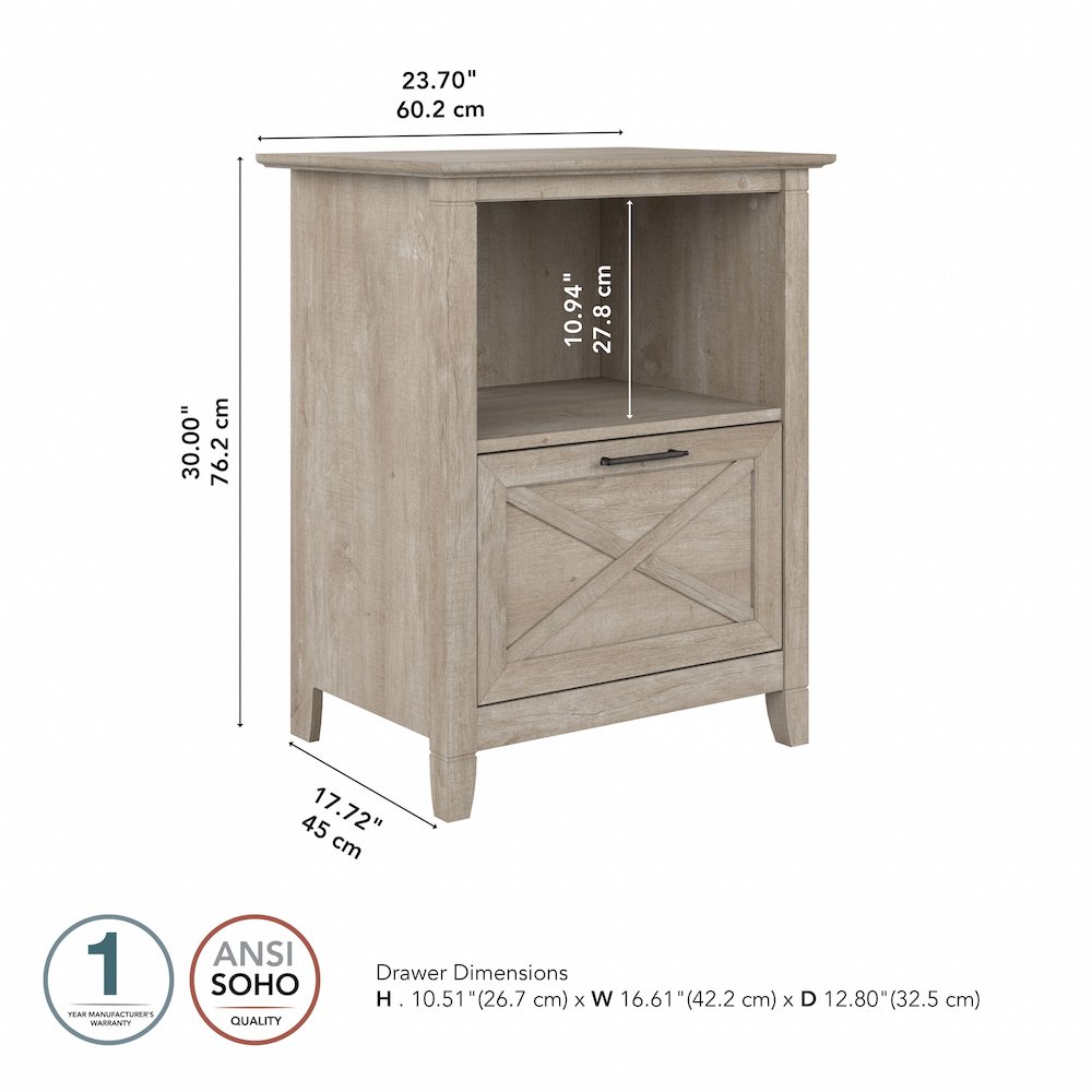 Key West Lateral File Cabinet with Shelf. Picture 8