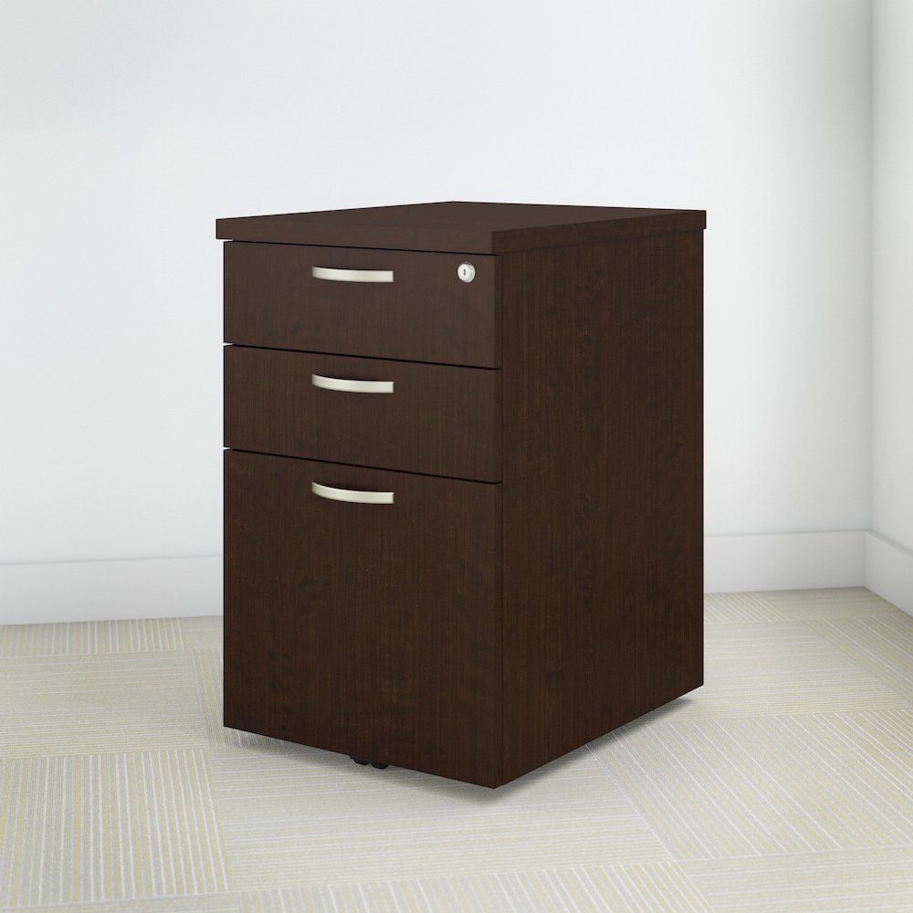 Easy Office 3 Drawer Mobile File Cabinet. Picture 2