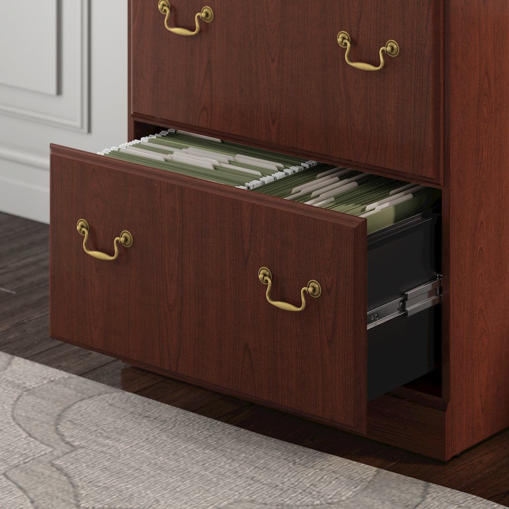 Saratoga 2 Drawer Lateral File Cabinet. Picture 3