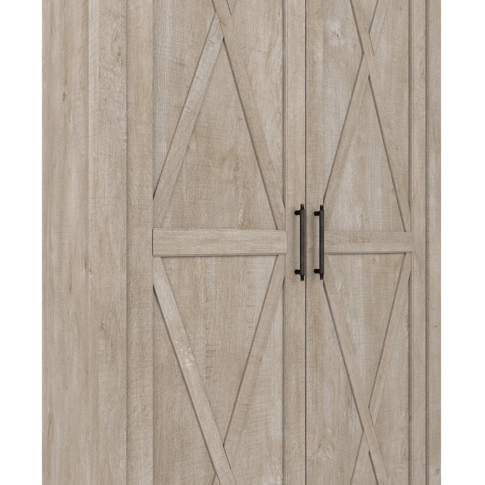 Key West Tall Storage Cabinet with Doors. Picture 3