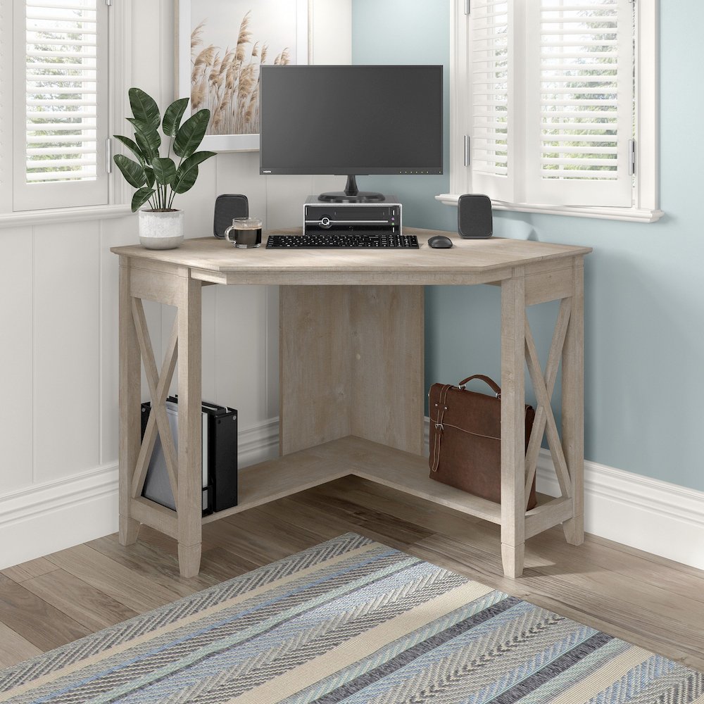 Key West Small Corner Desk. Picture 2