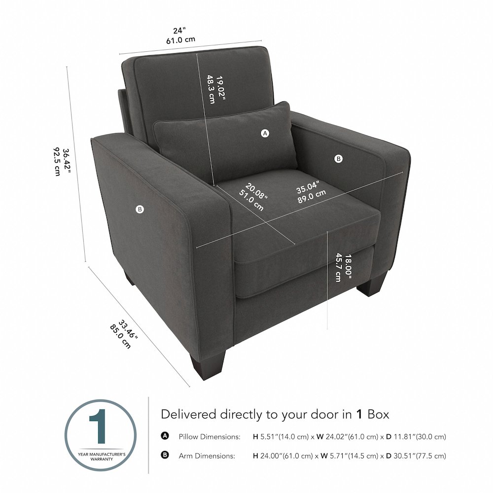 Stockton Accent Chair with Arms. Picture 8