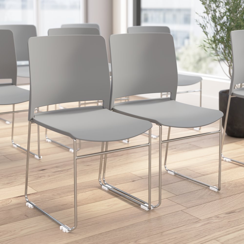 Envision Stackable Chairs - Set of 2. Picture 2