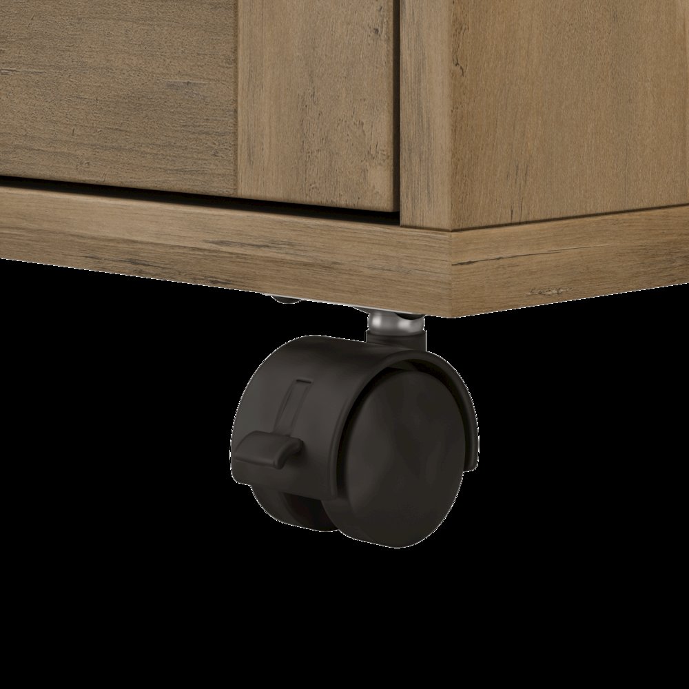 Knoxville 2 Drawer Mobile File Cabinet. Picture 5
