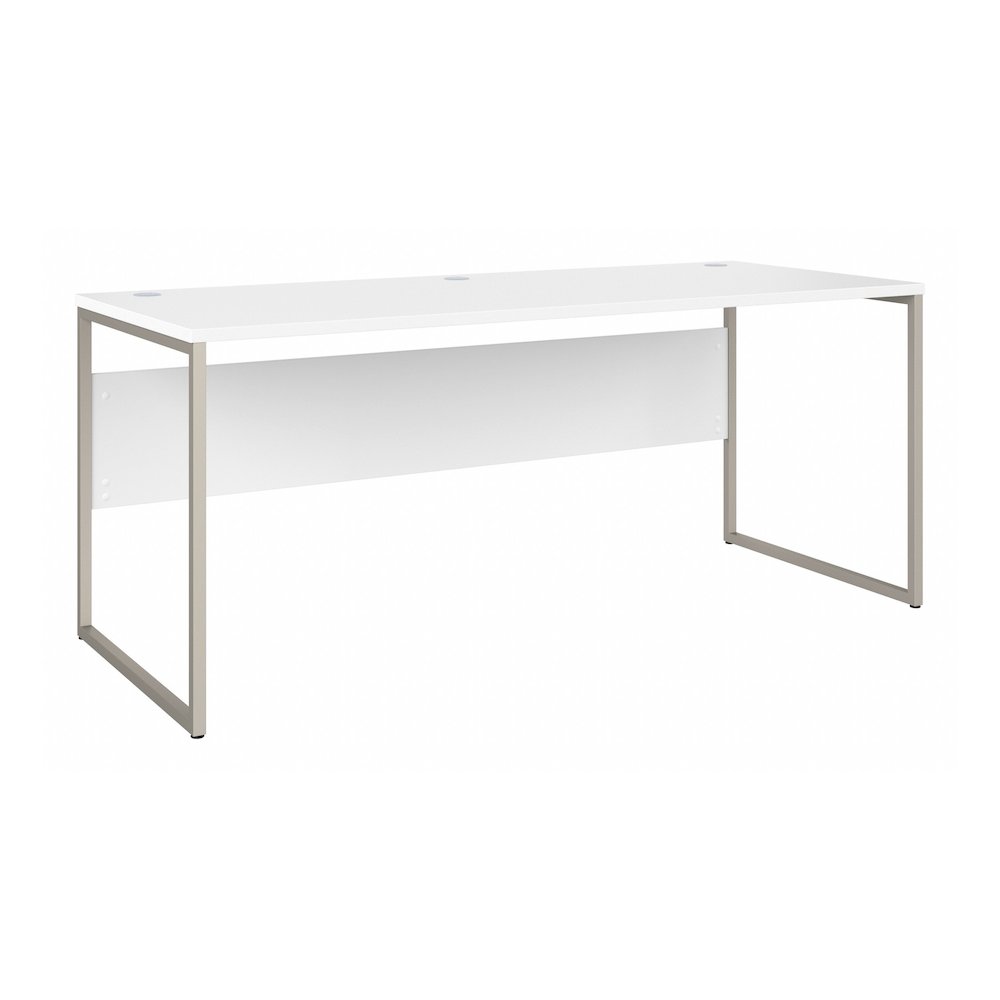Hybrid 72W x 30D Computer Table Desk with Metal Legs. Picture 1