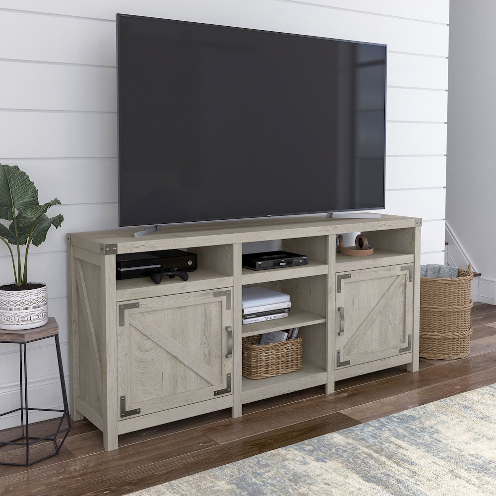 Knoxville 65W Farmhouse TV Stand for 75 Inch TV. Picture 2