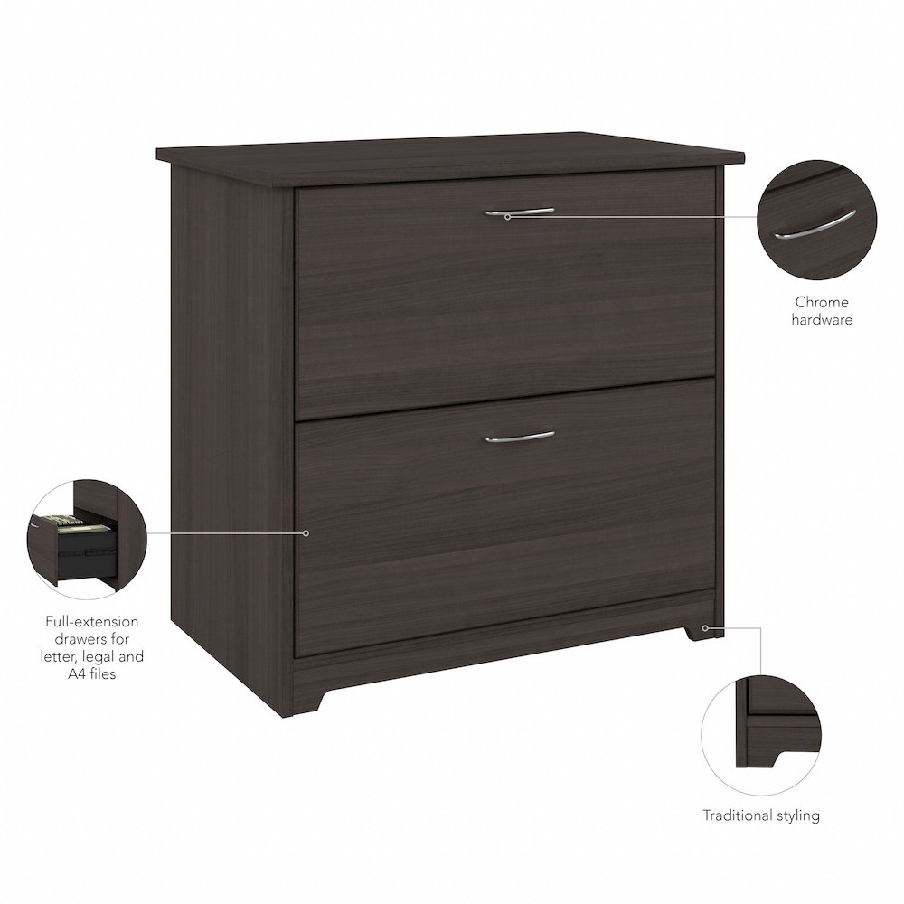 Cabot 2 Drawer Lateral File Cabinet. Picture 6
