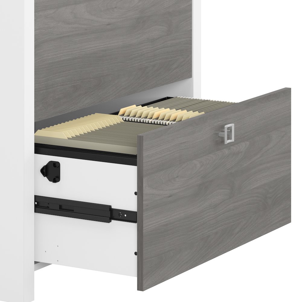 Echo 2 Drawer Lateral File Cabinet. Picture 4