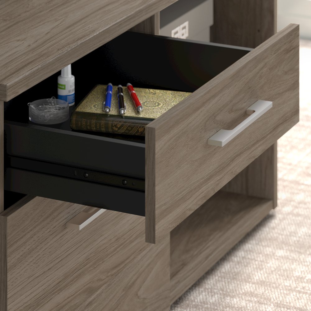 Office 500 16W 3 Drawer File Cabinet - Assembled. Picture 4