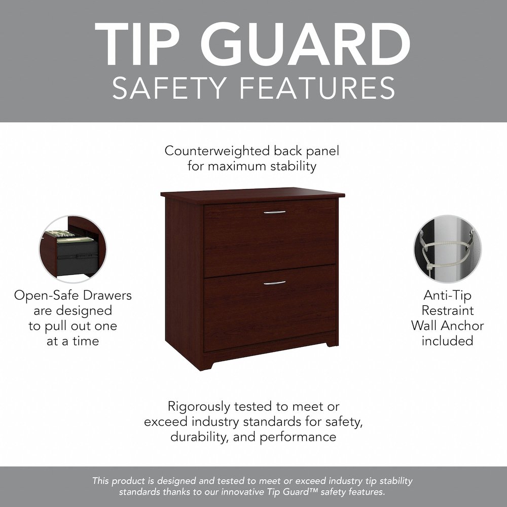 Cabot 2 Drawer Lateral File Cabinet. Picture 7