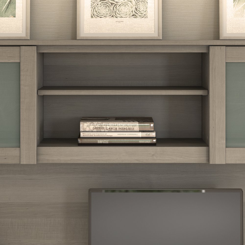 Somerset 60W L Shaped Desk with Hutch. Picture 5