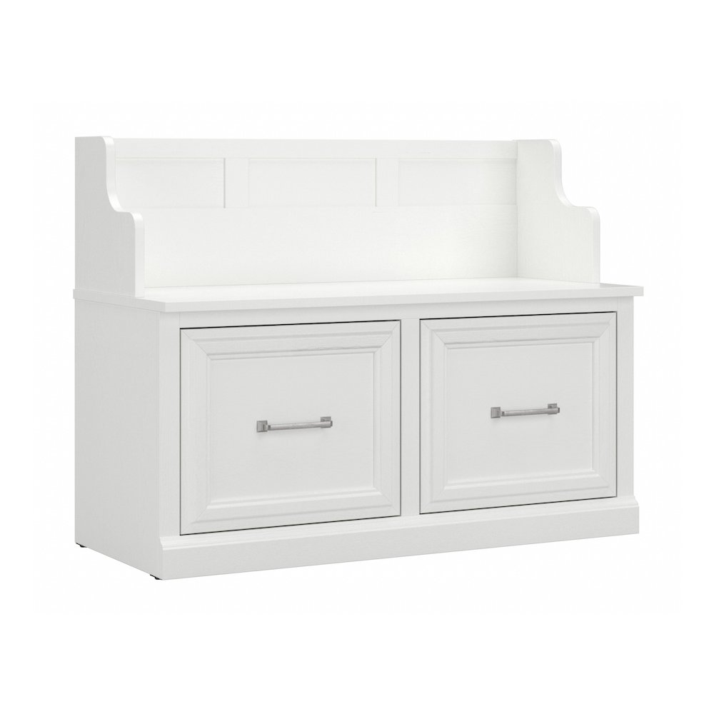 Woodland 40W Entryway Bench with Doors. Picture 1