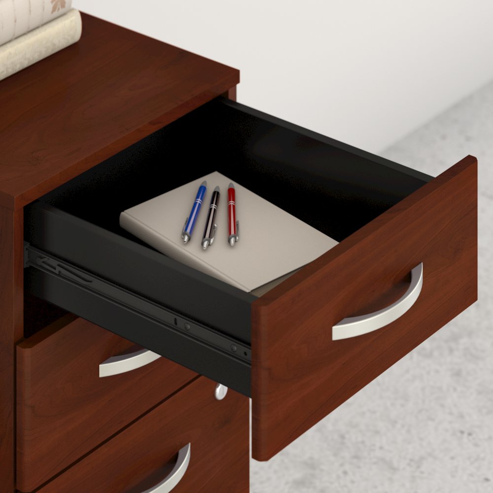 Studio C 72W x 30D Office Desk with Mobile File Cabinet. Picture 3