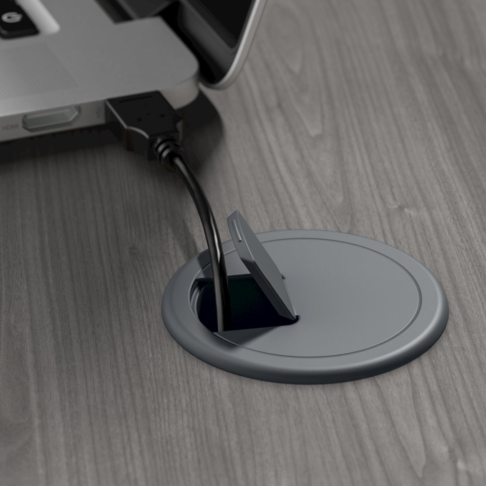 Cabot 60W L Shaped Computer Desk with Hutch and Lateral File Cabinet. Picture 7