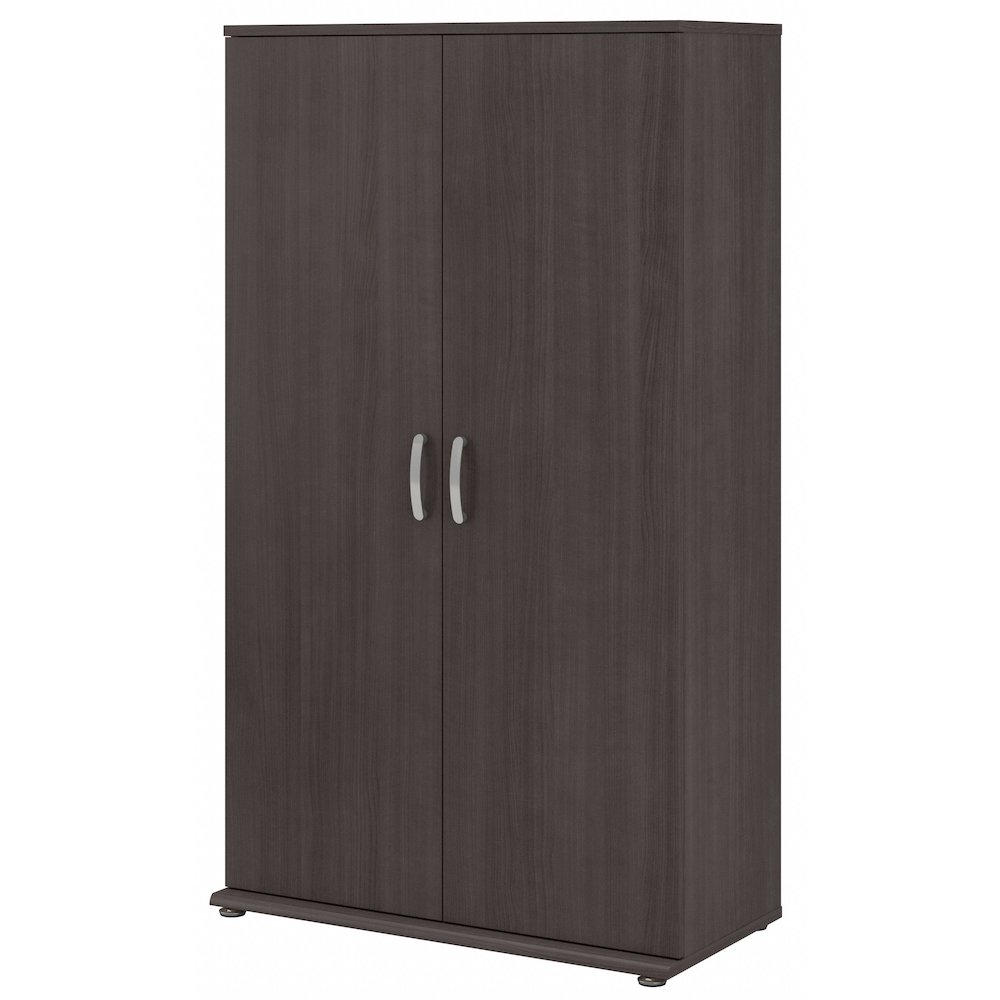 Universal Tall Garage Storage Cabinet with Doors and Shelves. Picture 1