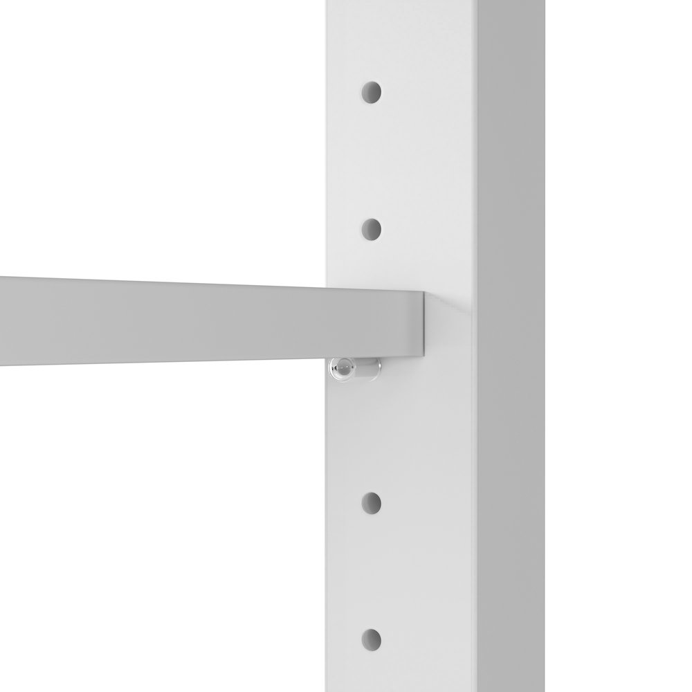 Mayfield 60W L Shaped Computer Desk with 2 Drawer Lateral File Cabinet. Picture 6