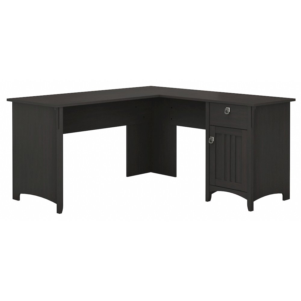 Salinas 60W L Shaped Desk with Storage. Picture 1