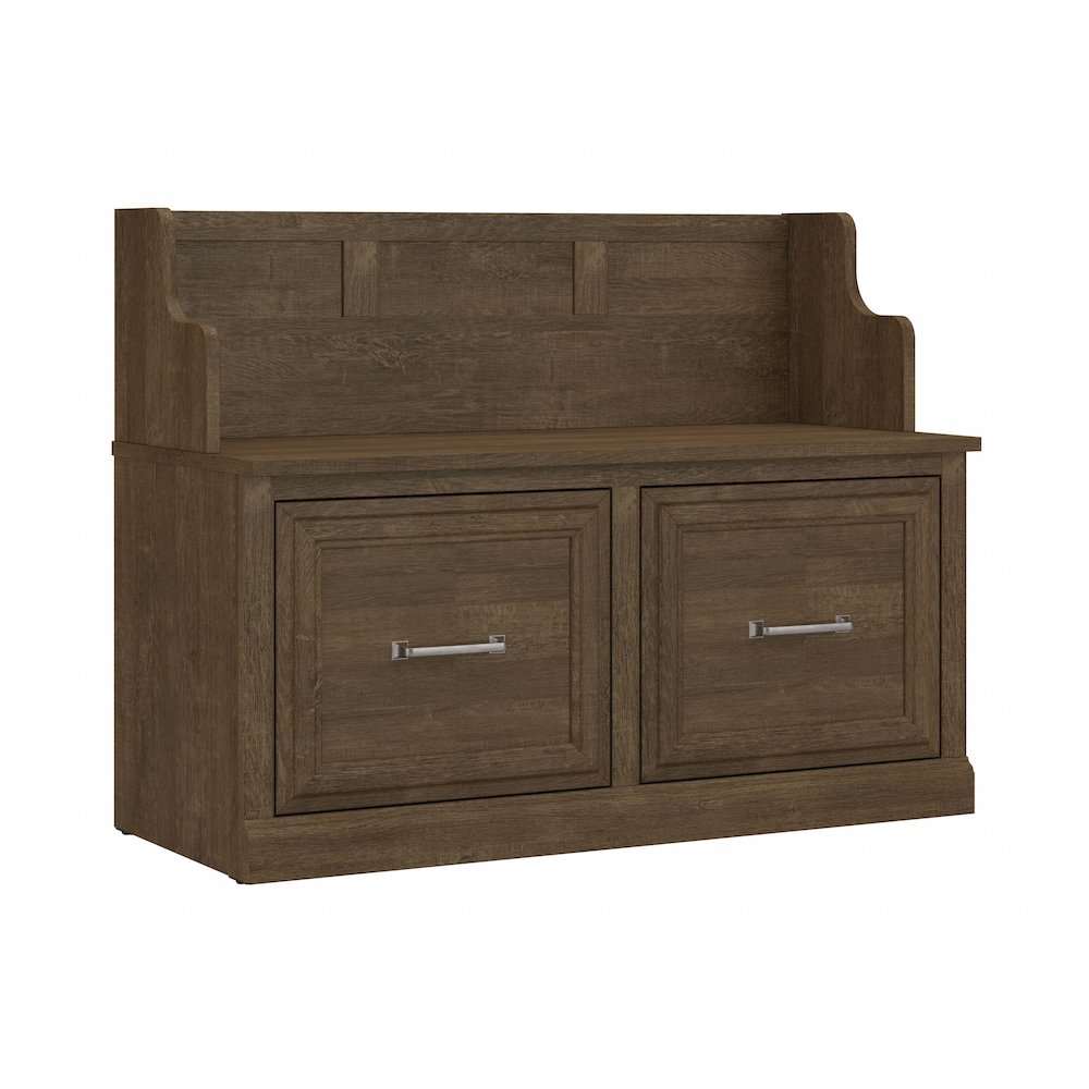 Woodland 40W Entryway Bench with Doors. Picture 1