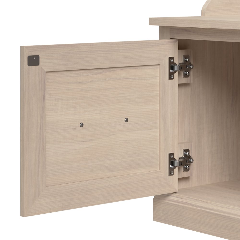 Woodland 40W Hall Tree and Shoe Storage Bench with Doors. Picture 3