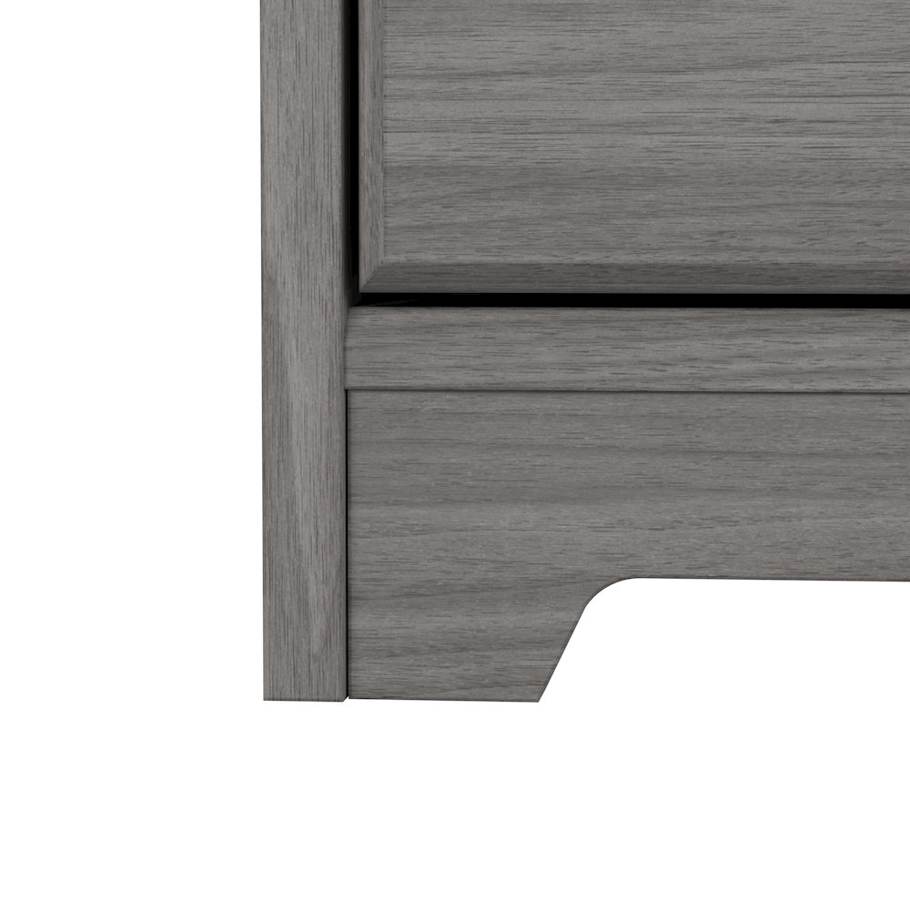 Cabot 72W L Shaped Computer Desk with Drawers. Picture 7