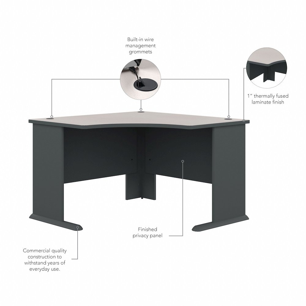 Series A 48W Corner Desk. Picture 6