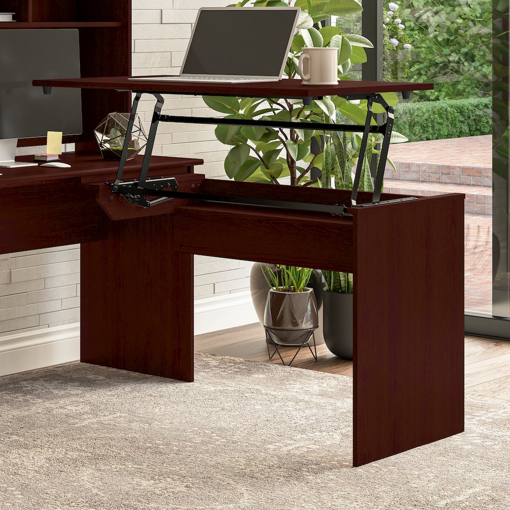 Cabot 3 Position Sit to Stand Desk Return. Picture 2