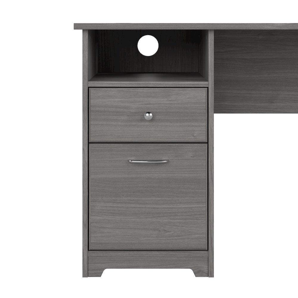 Cabot 60W Computer Desk with Hutch. Picture 6