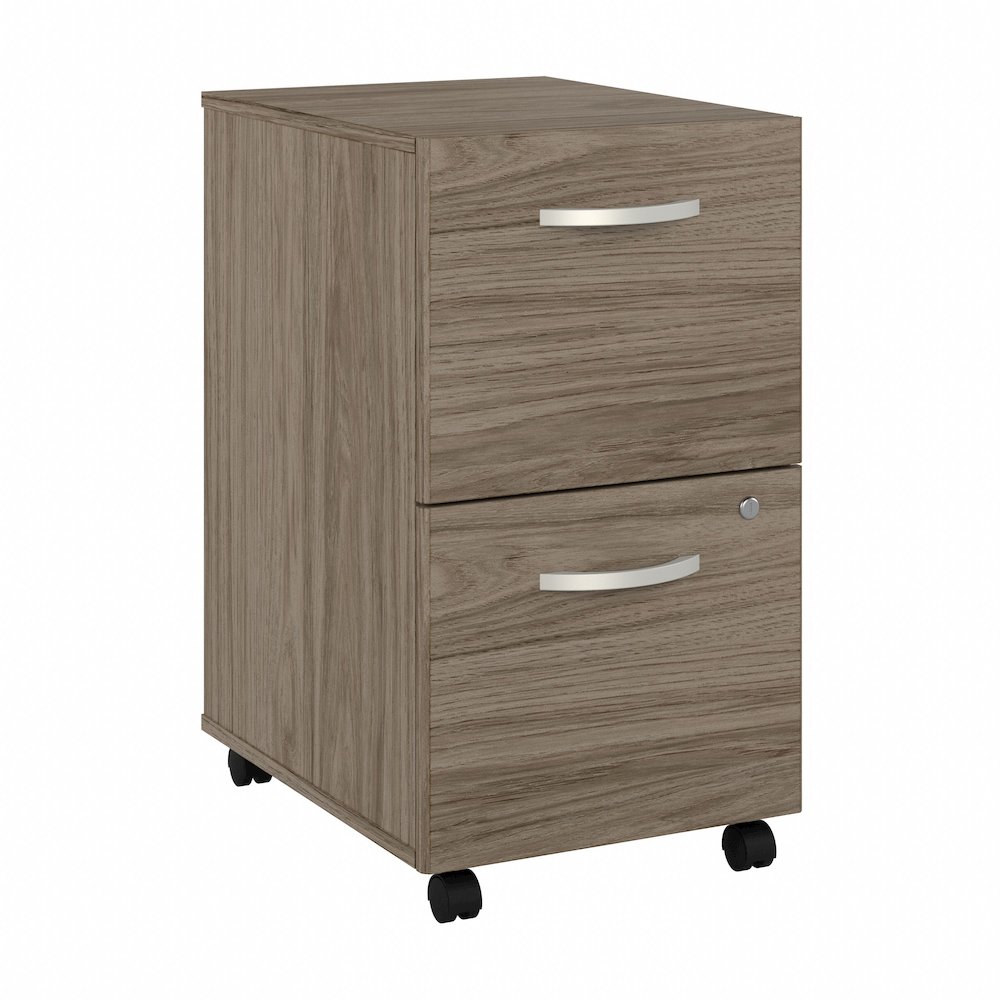Hybrid 2 Drawer Mobile File Cabinet - Assembled. Picture 1
