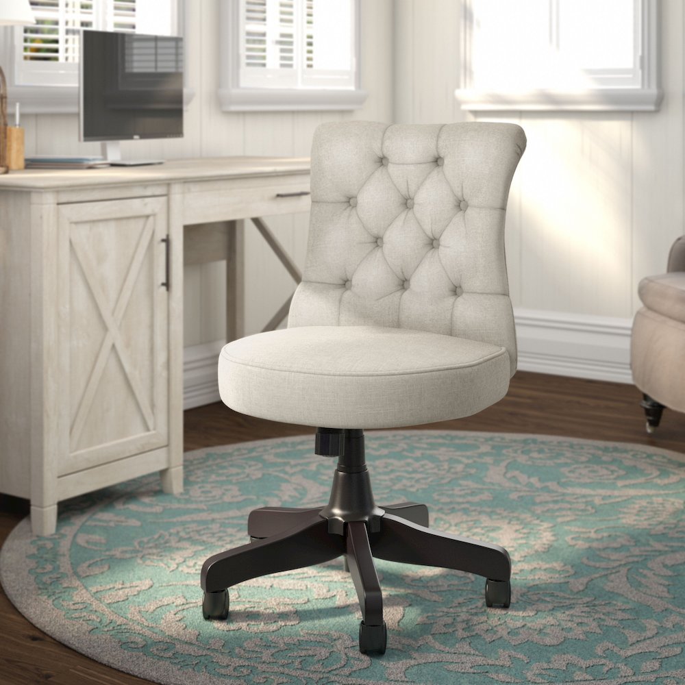 Arden Lane Mid Back Tufted Office Chair. Picture 2