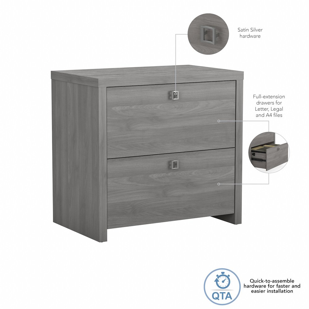 Echo 2 Drawer Lateral File Cabinet. Picture 5