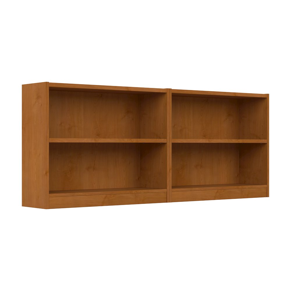 Universal Small 2 Shelf Bookcase - Set of 2. Picture 1