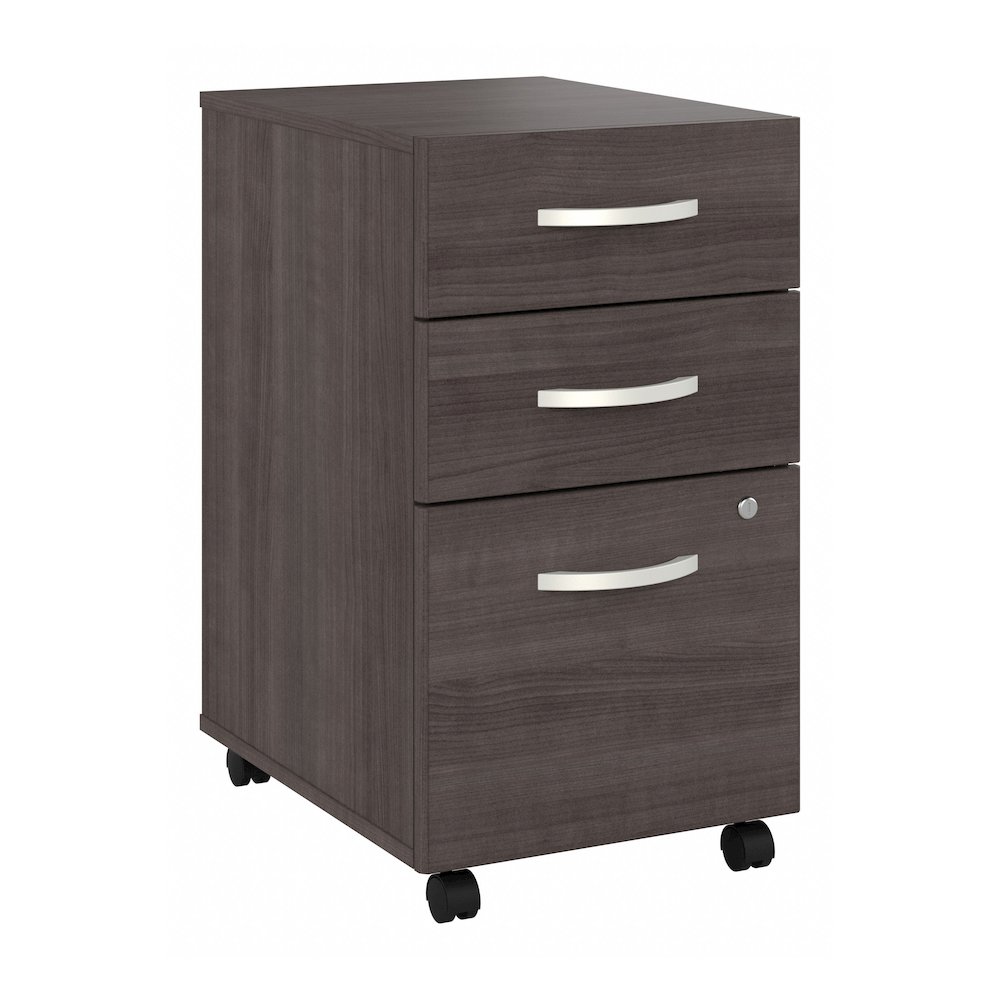 Studio A 3 Drawer Mobile File Cabinet - Assembled. Picture 1
