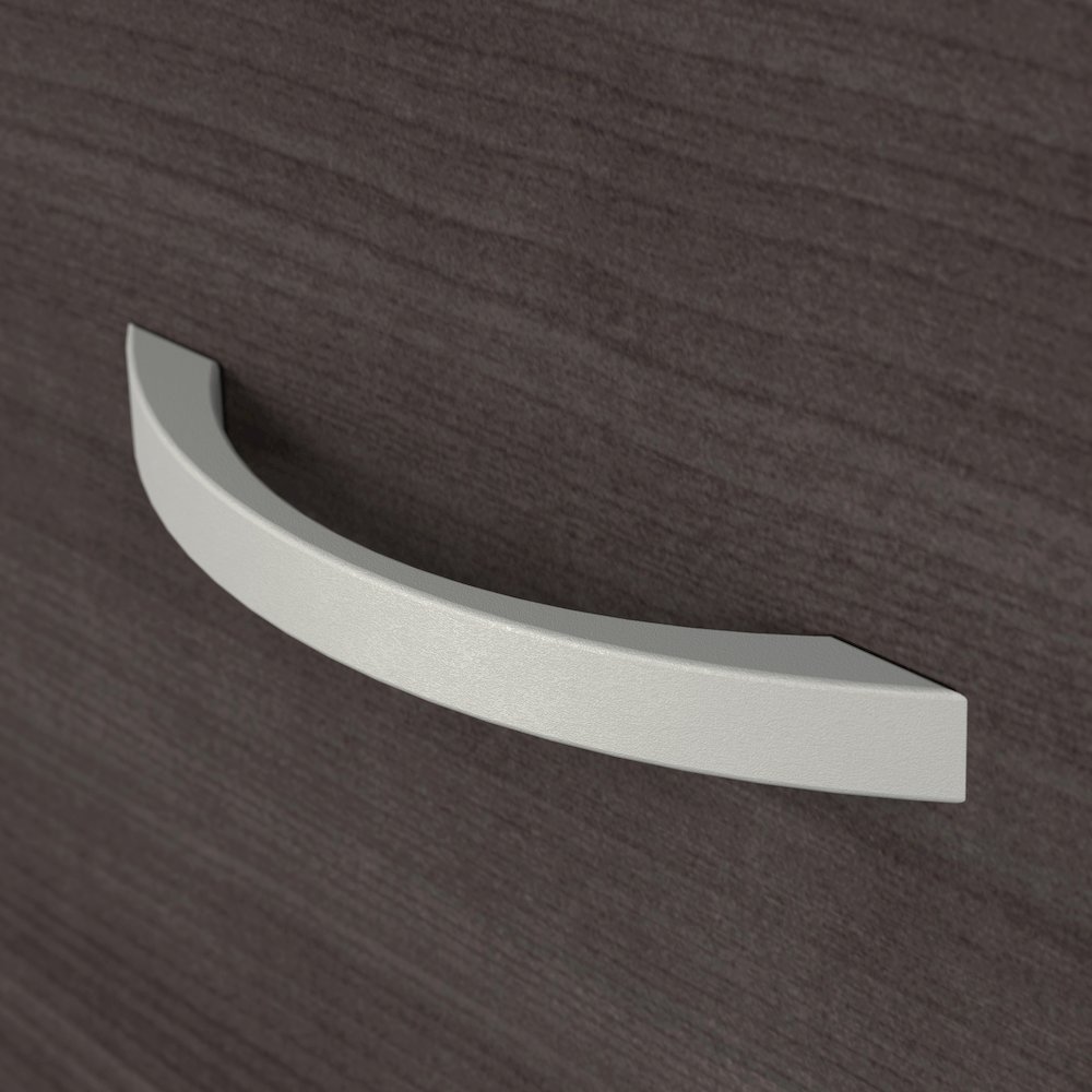 Studio C 72W x 30D Office Desk with Hutch and Mobile File Cabinet. Picture 7