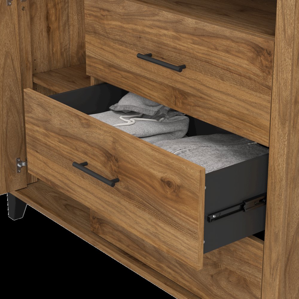 Somerset 3 Drawer Dresser and Bedroom TV Stand. Picture 4